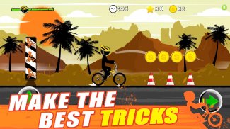 Stickman Bike : Pro Ride screenshot 9