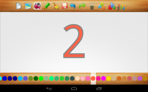 Finger Painting: ABC & 123 screenshot 2