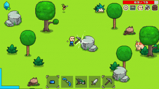 Whatcraft元氣戰士2d pixel survival screenshot 3