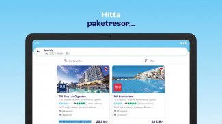 TUI Sverige - Resor och flyg screenshot 1