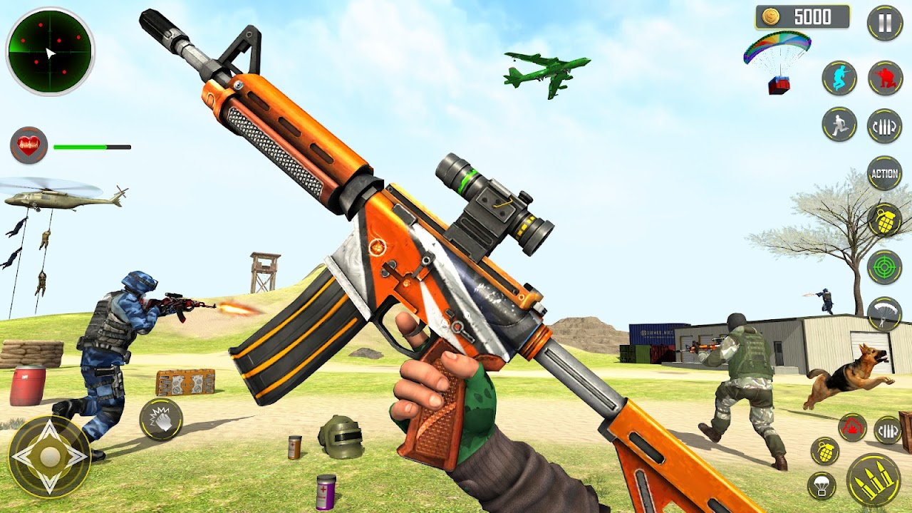 FPS Encounter Secret Mission: Gun Shooting Games Game for Android - Download