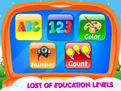 Kids Toy Laptop - Preschool Learning Activity screenshot 2