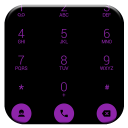 Dialer theme Flat BlackPurpl Icon