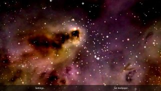 Space! Stars & Clouds 3D Free screenshot 1