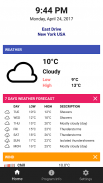 My Location and Compass, Weather screenshot 0