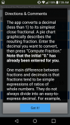 Decimal to Fraction Explorer screenshot 0