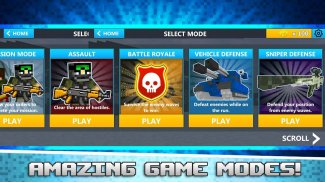 Cube Wars Battle Survival screenshot 2