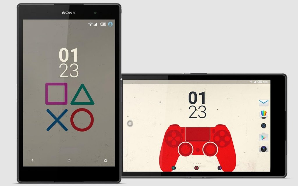 XPERIA™ - DUALSHOCK™4 Theme  Download APK for Android 