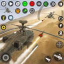 Gunship Luptă Elicopter Război Icon