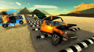 100+ Bumps High Speed Death Road Stunts Drive Test screenshot 0