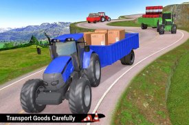 Tractor Trolley Parking Drive - Drive Parking Game screenshot 1