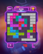 Tetris game Block Puzzle Glow Breaker screenshot 4