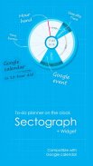 Sectograph: Planner, Calendario & Orologio widget screenshot 0