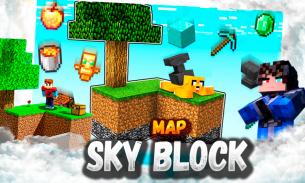 Map SkyBlock for MCPE screenshot 1