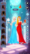 ❄️ Icy or Fire 🔥 dress up game ❄️ Frozen land screenshot 1