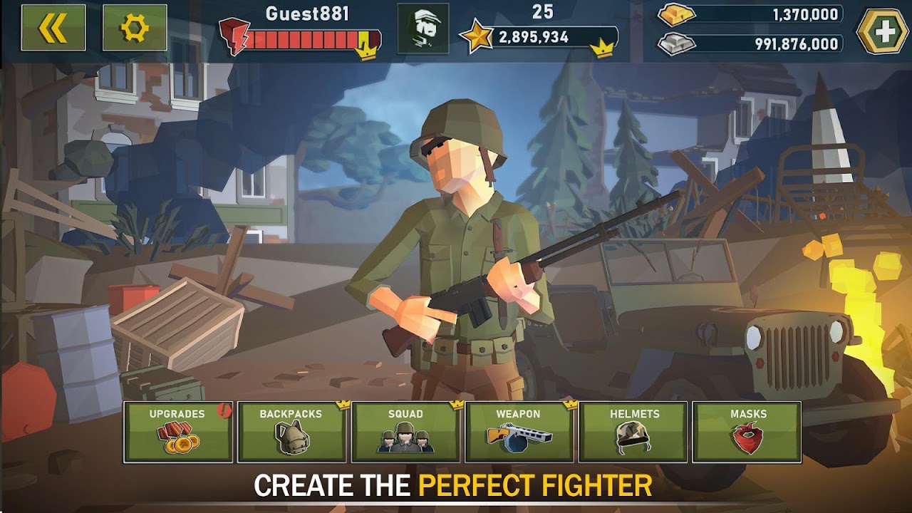 Polygon Arena: Online Shooter - Android - Gameplay APK 