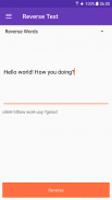 Reverse Text - Text Encryption with Vault screenshot 1
