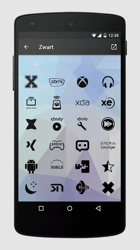 Zwart - Black Icon Pack - Загрузить APK Для Android | Aptoide