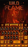 Wild Flame GO Keyboard Theme screenshot 3