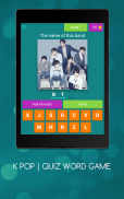 K-POP | WORD GAME screenshot 0