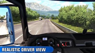 Euro Truck Driver: Offroad Cargo Transport sim screenshot 3