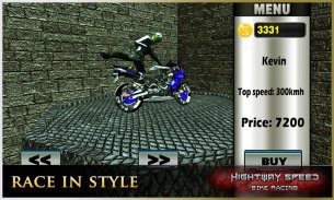 Highway Speed ​​Motorbike Racer: Bike Racing Games screenshot 8
