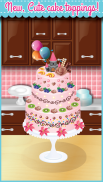كعكة لعبة screenshot 4