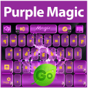 Purpurowy Magia Keyboard Icon