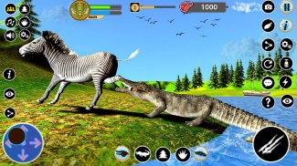 Wild Crocodile Game Simulator screenshot 4