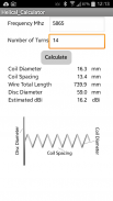 Helical Antenna Calculator screenshot 0