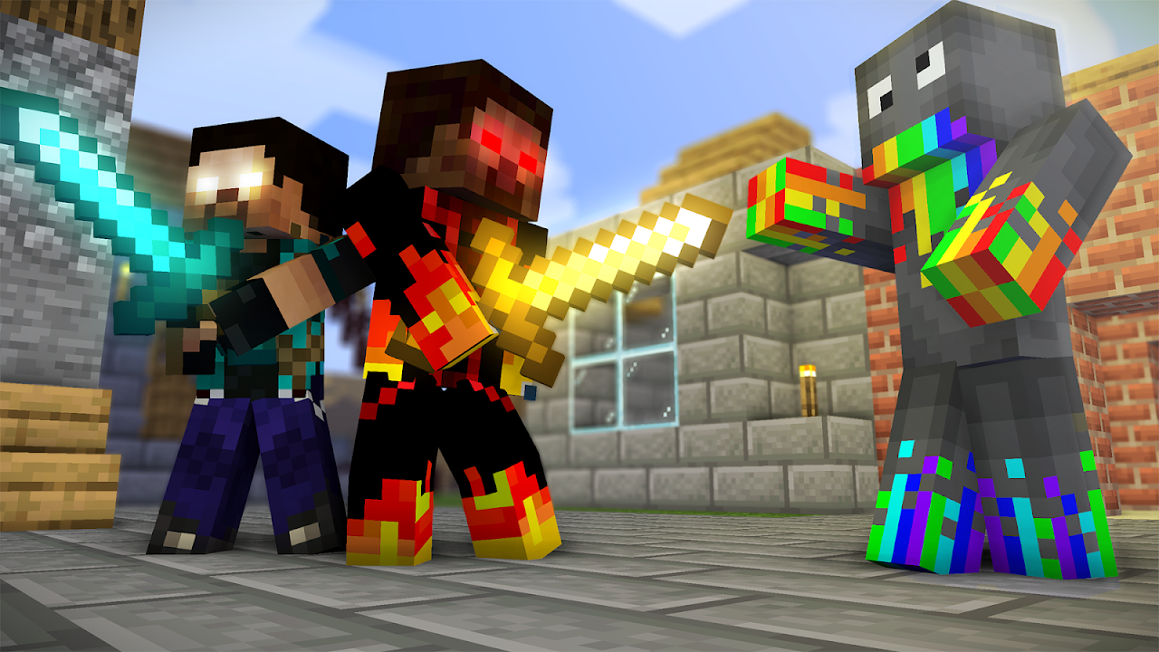 herobrine PvP skin