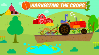 Farm Tractors Dinosaurs Games screenshot 17