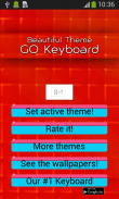Hermosa Theme GO Keyboard screenshot 1