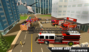 Airplane Fire Fighter  Ambulance Rescue Simulator screenshot 3