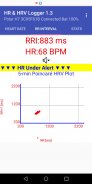 HR & HRV Logger per Polar H6, H7, H10 e OH1 screenshot 1