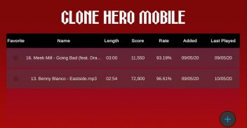 Clone Hero Mobile - MP3 Rhythm screenshot 3
