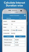 Interest Calculator screenshot 1
