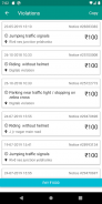 Bangalore Traffic Violations: Check & Pay! screenshot 5