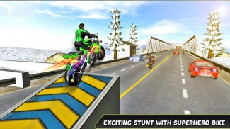 Highway Moto Bike Racing Stunt screenshot 1