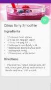 Smoothie Recipes screenshot 3