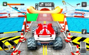 Crazy Monster Truck Stunt Driving Sim 3D screenshot 3