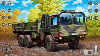 Extreme Army Truck Transport. screenshot 1