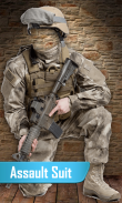 Army Fashion Suit Photo Maker screenshot 3