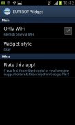EURIBOR Widget screenshot 3