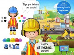 Tiny Builders: Crane, Digger, Bulldozer for Kids screenshot 5