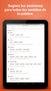Diccionario Sinónimos Offline screenshot 7