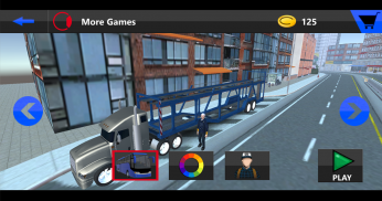 Big car transport truck 3D screenshot 5