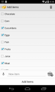 Shopping List screenshot 2
