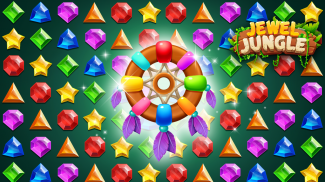 Jewels Jungle Treasure : Match 3  Puzzle screenshot 2