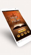 True or False? - Bible Games screenshot 1